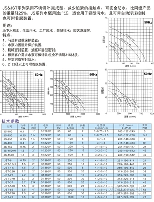 JS系列潛水泵優(yōu)質(zhì)商家推薦 成都金牛區(qū)洪晟機電產(chǎn)品經(jīng)營部